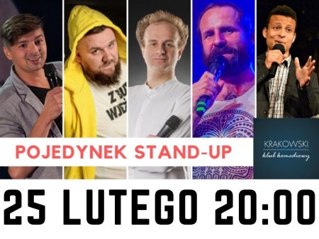 Pojedynek Stand-up Grzanka, Wojciech, Usewicz, Pająk - stand-up