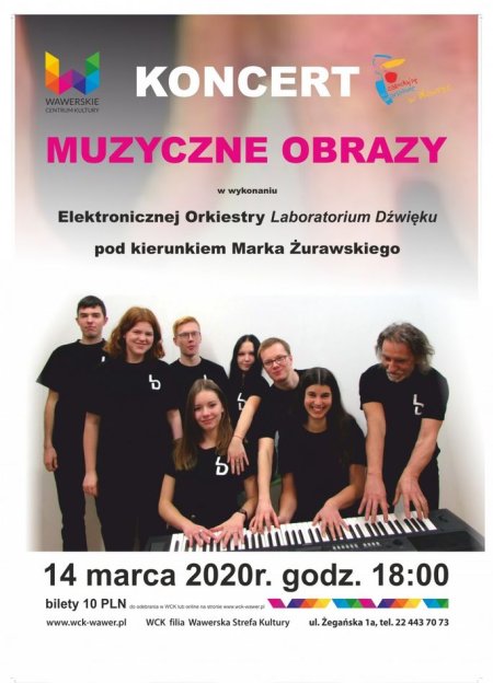 Muzyczne obrazy - koncert Elektronicznej Orkiestry Laboratorium Dźwięku - koncert