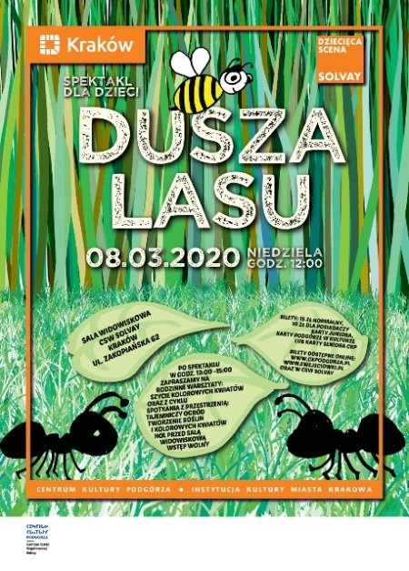 Dusza lasu - spektakl dla dzieci - dla dzieci