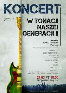 "W Tonacji Naszej Generacji II" - koncert