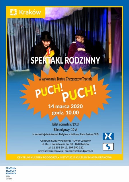 Spektakl rodzinny - Puch! Puch! - spektakl