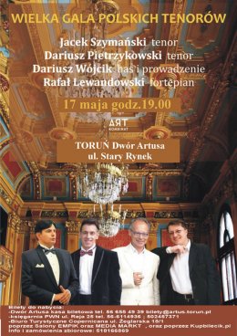 Wielka Gala Polskich Tenorów - koncert