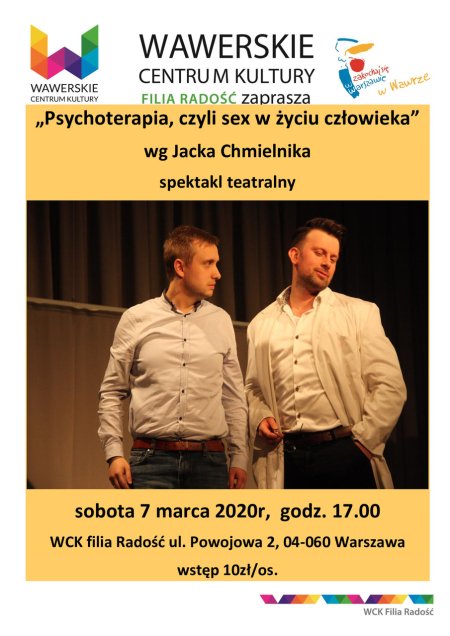 Psychoterapia, czyli sex w życiu człowieka. - spektakl