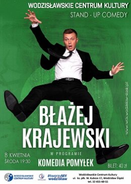 Błażej Krajewski w WCK - Bilety na kabaret