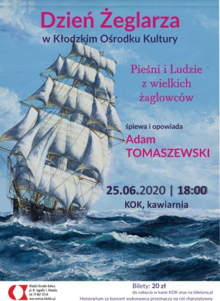 Dzień Żeglarza w Kłodzkim Ośrodku Kultury - koncert