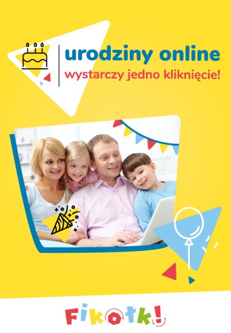 URODZINY ONLINE | SALE ZABAW FIKOŁKI - dla dzieci