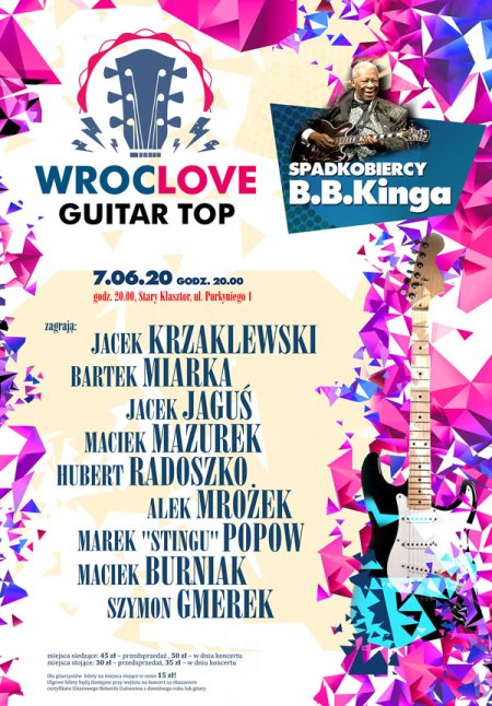 WrocLove Guitar Top - Spadkobiercy B.B.Kinga - koncert