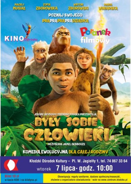 Poranek filmowy - Były sobie człowieki - dla dzieci