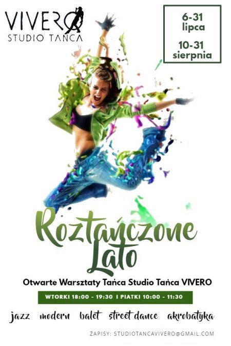 Roztańczone Lato - Otwarte Warsztaty Tańca - inne