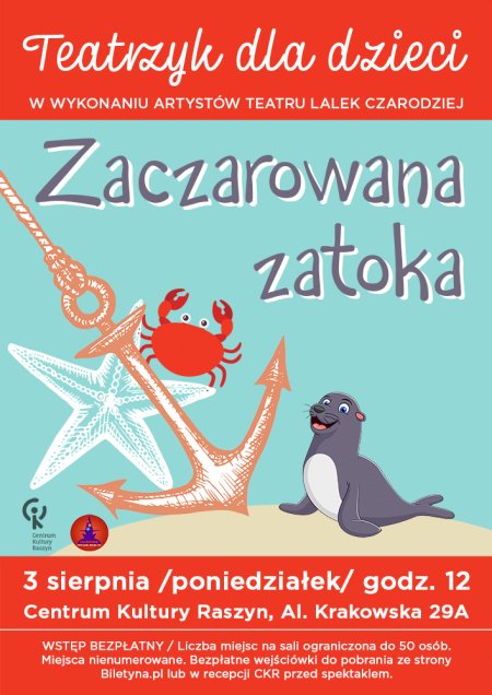 „Zaczarowana Zatoka" - Teatr Lalek Czarodziej - dla dzieci