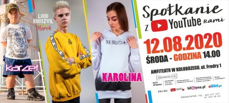 SPOTKANIE Z YOUTUBERAMI ( KRUSZWIL, NATALIA, KARZEŁ ) - inne