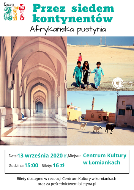 Przez siedem kontynentów // Afrykańska pustynia - dla dzieci