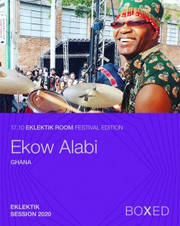 Eklektik Room Festival Edition: Ekow Alabi (Ghana) & José Manuel Albán Juárez - koncert