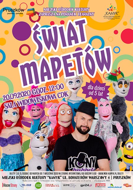 Poranek Teatralny "Świat Mapetów" KONY Puppets - dla dzieci