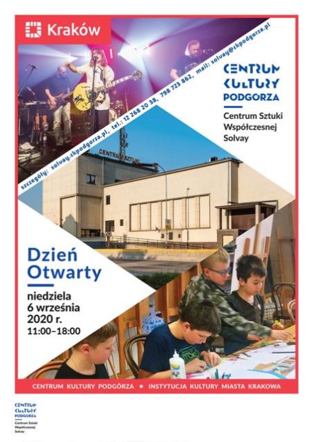 Dzień otwarty Centrum Sztuki Współczesnej Solvay - dla dzieci