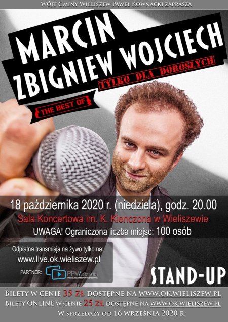 Stand-up THE BEST OF Marcin Wojciech - kabaret