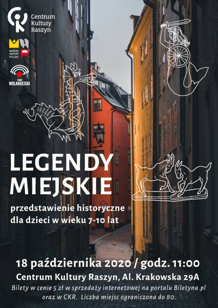 Przedstawienie historyczne dla dzieci "Legendy miejskie" - dla dzieci