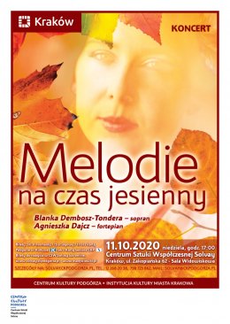 Koncert „Melodie na czas jesienny” - koncert