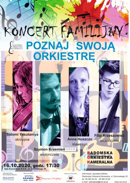 Koncert familijny - Poznaj swoją orkiestrę - koncert