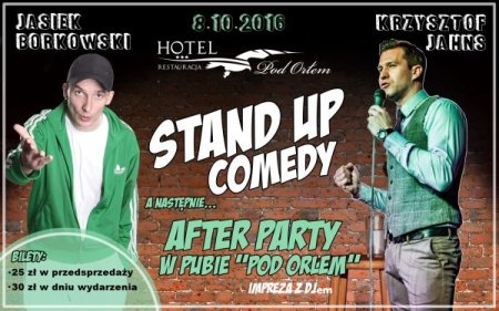 STAND UP COMEDY – Jasiek Borkowski i Krzysztof Jahns - kabaret