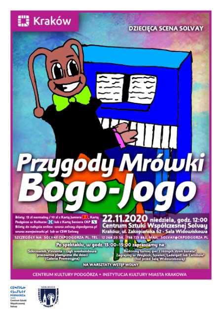 Przygody Mrówki Bogo-Jogo - bajka muzyczna dla dzieci - dla dzieci