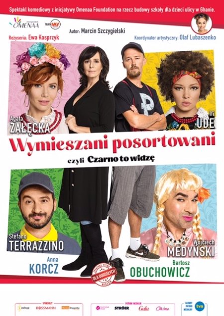 Wymieszani posortowani czyli Czarno to widzę - spektakl