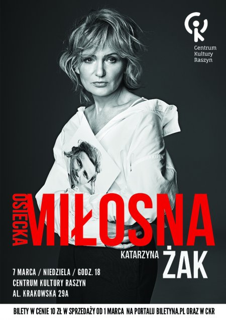 Katarzyna Żak "Miłosna Osiecka" - koncert