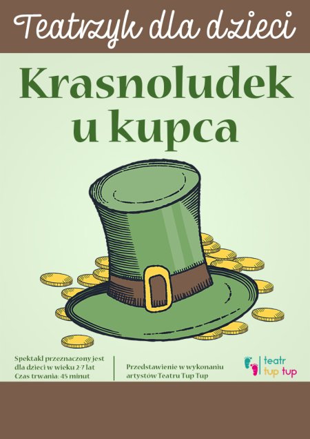 Krasnoludek u kupca - Teatr Tup Tup - dla dzieci