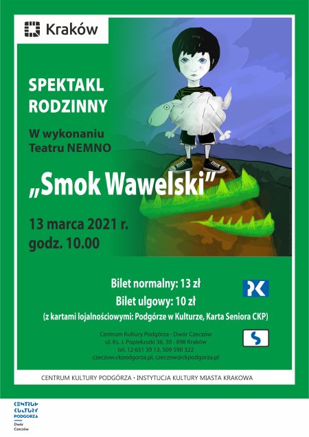 Spektakl "Smok Wawelski", Teatr Nemno - spektakl