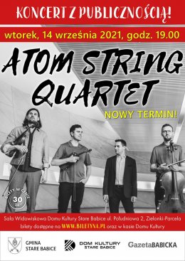 Atom String Quartet - koncert