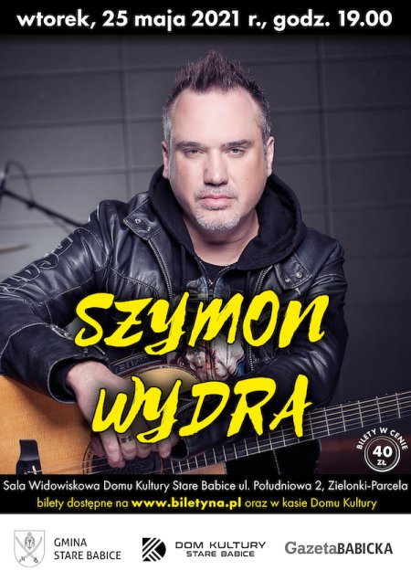 Szymon Wydra - akustyczne Ballady i Ro(ck)manse - koncert