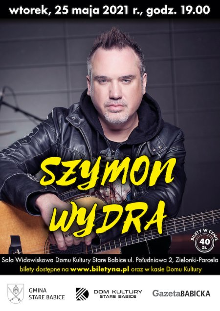 Szymon Wydra - akustyczne Ballady i Ro(ck)manse - koncert