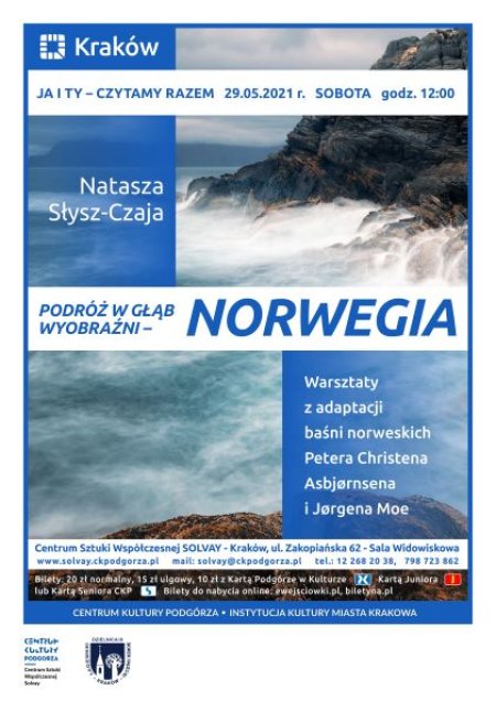 JA i TY – czytamy razem – „Podróż w głąb wyobraźni – Norwegia” - dla dzieci