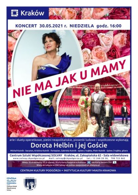 DOROTA HELBIN i JEJ GOŚCIE w koncercie "NIE MA JAK U MAMY" - koncert