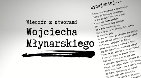 "NIE MA JAK U MAMY" - wieczór w piosenkami Wojciecha Młynarskiego - koncert