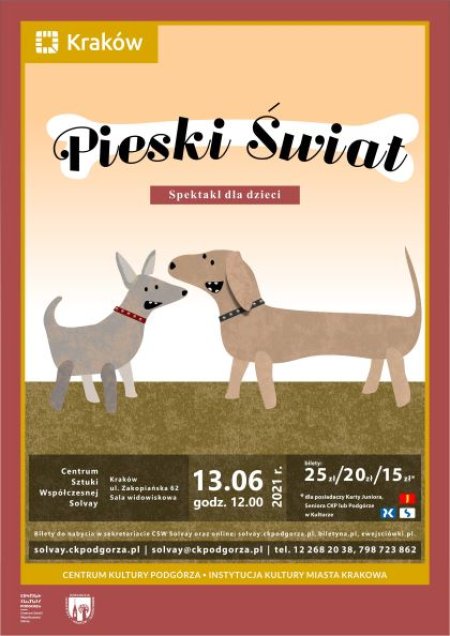 Spektakl dla dzieci pn.: „Pieski świat” - dla dzieci