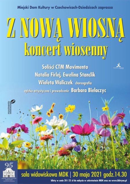 Z nową wiosną -  koncert wiosenny CTM Movimento - koncert