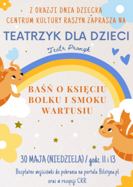 „Baśń o księciu Bolku i smoku Wartusiu” - Teatr Promyk - Bilety na wydarzenie dla dzieci