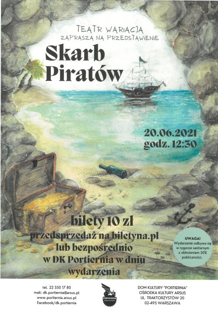 Teatr Wariacja "Skarb piratów" - dla dzieci