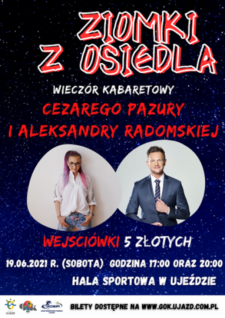 Ziomki z Osiedla - Cezary Pazura i Aleksanda Radomska - kabaret