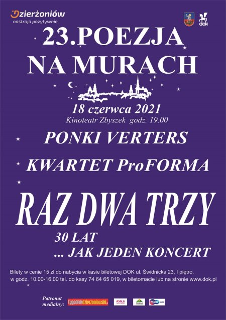 23. POEZJA NA MURACH - koncert