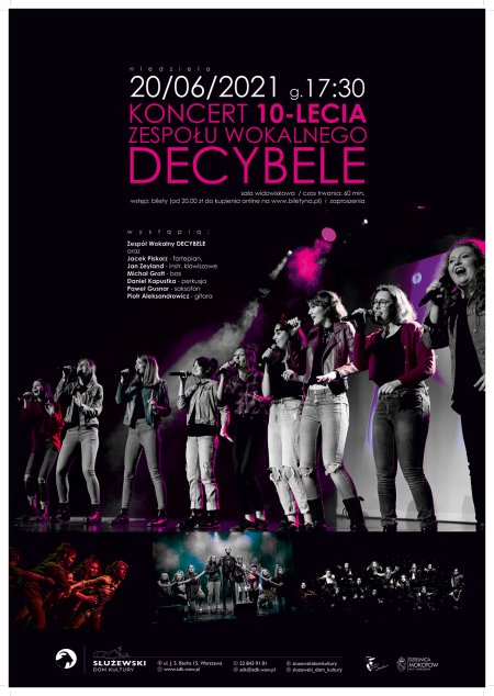 Koncert 10-lecia DECYBELI - koncert