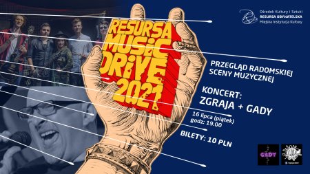 Resursa Music Drive Zgraja + Gady - koncert