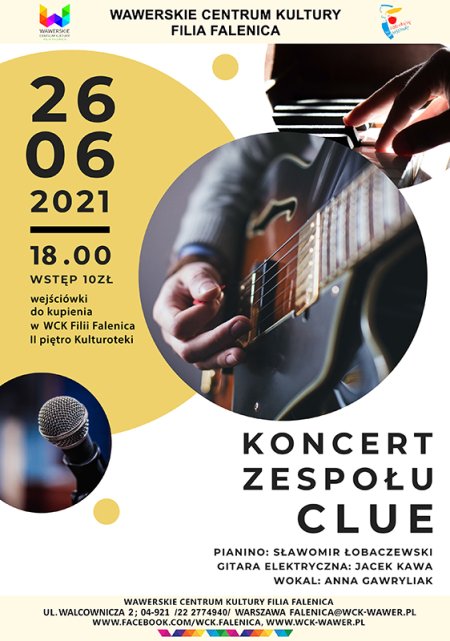 Koncert Zespołu Clue w Falenicy - koncert