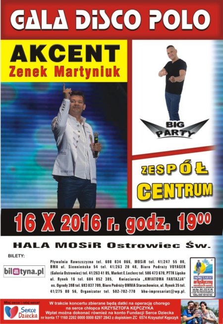 Gala Disco Polo - Ostrowiec Świętokrzyski - koncert