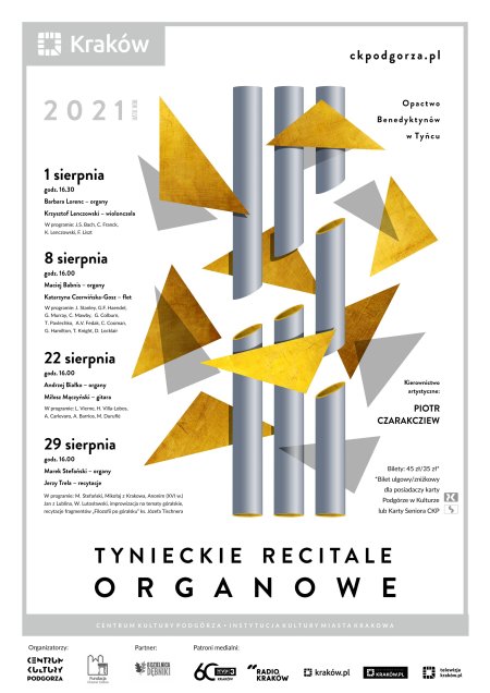 Tynieckie Recitale Organowe 2021 - koncert