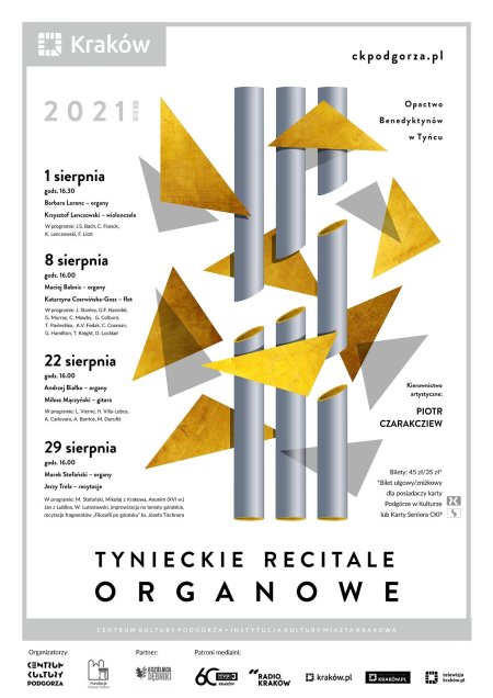 Tynieckie Recitale Organowe 2021 - koncert