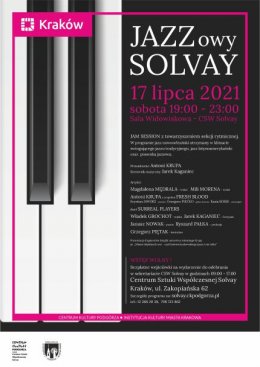 JAZZowy SOLVAY / Centrum Sztuki Współczesnej Solvay / 17.07.2021 - koncert