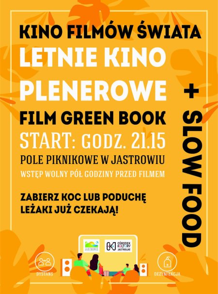 Kino Filmów Świata- seans plenerowy "Green Book" - film