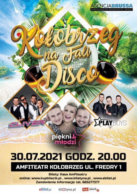 Kołobrzeg na Fali Disco - Piękni i Młodzi, Cliver, Playboys - koncert